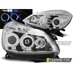RENAULT CLIO 3 05-09 CHROME ANGEL EYES
