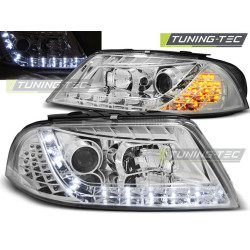 HEADLIGHTS DAYLIGHT CHROME fits VW PASSAT 3BG B5 FL 09.00-03.05