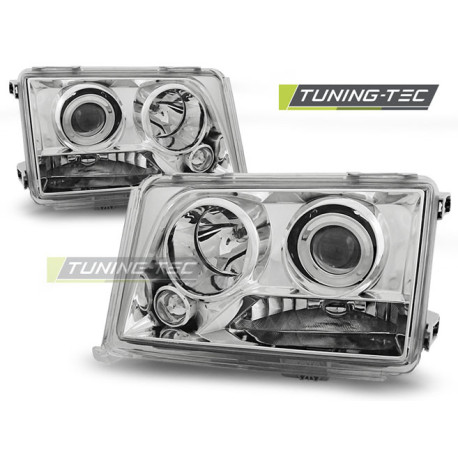 Lighting HEADLIGHTS CHROME fits MERCEDES W124 E-KLASA 05.93-06.95 CHROME | races-shop.com