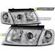 Lighting VW PASSAT B5 3B 11.96-08.00 H7/H7 CHROME | races-shop.com
