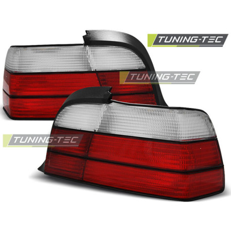 Lighting TAIL LIGHTS SPORT LOOK RED WHITE fits BMW E36 12.90-08.99 COUPE | races-shop.com