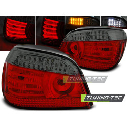 LED TAIL LIGHTS RED SMOKE fits BMW E60 07.03-07
