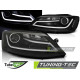 Lighting HEADLIGHTS TUBE LIGHT BLACK fits VW JETTA VI 1.11-18 | races-shop.com