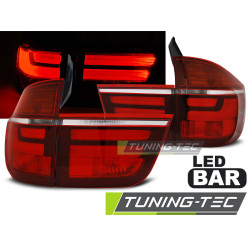 LED TAIL LIGHTS RED WHITE fits BMW X5 E70 03.07-05.10