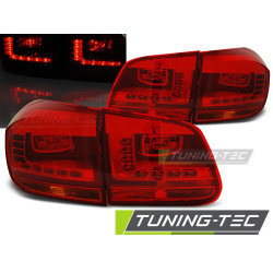 TUNING-TEC LED tail lights for VW TIGUAN 07.11-12.15, red