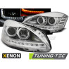 XENON HEADLIGHTS DAYLIGHT CHROME fits MERCEDES W221 05-09
