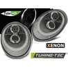 XENON HEADLIGHTS TUBE LIGHT SILVER fits PORSCHE 911 (997) 04-09
