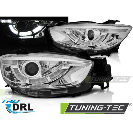 Lighting MAZDA CX5 11-15 CHROME TRUE DRL | races-shop.com