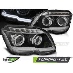 HEADLIGHTS TUBE LIGHT BLACK fits MERCEDES GLK X204 06.08-08.12