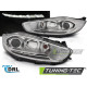 Lighting FORD FIESTA MK7 13-16 LED DRL CHROME | races-shop.com