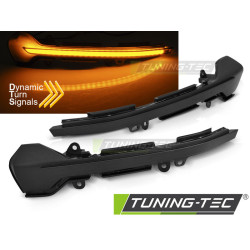 SIDE DIRECTION IN THE MIRROR SMOKE LED SEQ fits SEAT LEON 12-16 / IBIZA 17- / ARONA 17-