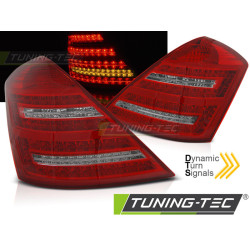 LED TAIL LIGHTS RED WHITE SEQ fits MERCEDES W221 S-KLASA 05-09