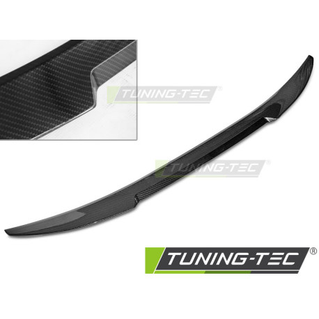 Body kit and visual accessories TRUNK SPOILER V STYLE CARBON LOOK fits BMW G30 17-20 | races-shop.com