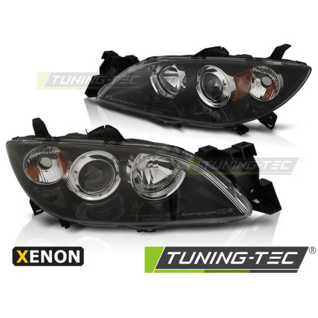 Lighting MAZDA 3 03-09 4D BLACK XENON | races-shop.com