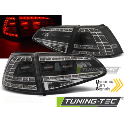 LED TAIL LIGHTS SPORT BLACK SEQ fits VW GOLF 7 13-17