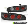 TAIL LIGHTS BLACK fits SEAT IBIZA 6L 04.02-08