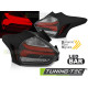 Lighting FORD FOCUS 3 15-18 HATCHBACK BLACK RED SEQ LED | races-shop.com