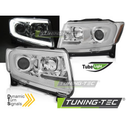 CHRYSLER JEEP GRAND CHEROKEE 11-13 CHROME TUBE LIGHT SEQ