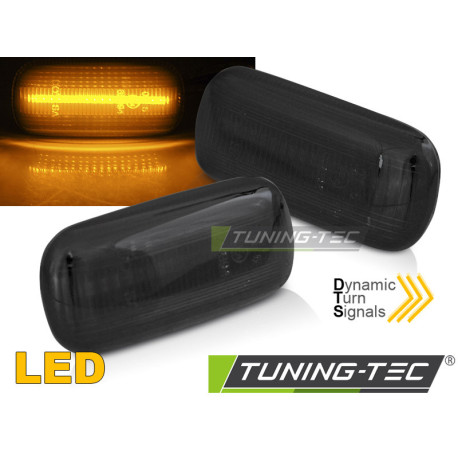 Lighting SIDE DIRECTION SMOKE LED SEQ fits AUDI A4 B6/ B7/ A3 8P/ A6 C6 | races-shop.com
