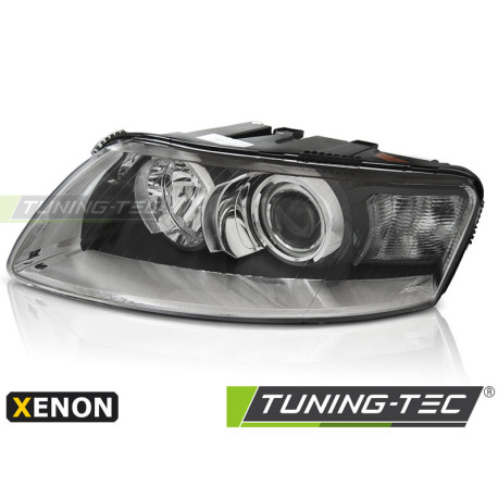 Lighting XENON HEADLIGHTS CHROME LEFT TYC fits AUDI A6 C6 04.04-08 | races-shop.com