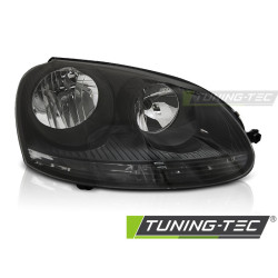 HEADLIGHTS BLACK RIGHT SIDE TYC fits VW GOLF 5 10.03-09