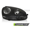 HEADLIGHTS BLACK RIGHT SIDE TYC fits VW GOLF 5 10.03-09