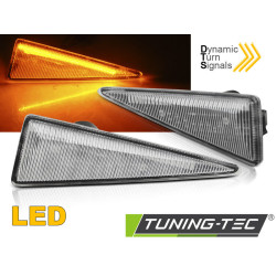 SIDE DIRECTION WHITE LED SEQ fits RENAULT MEGANE MK2/ SCENIC