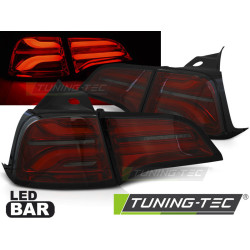 LED BAR TAIL LIGHTS RED SMOKE fits TESLA MODEL 3 17- / MODEL Y