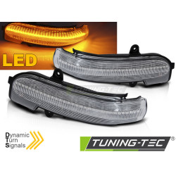 SIDE DIRECTION IN THE MIRROR WHITE LED SEQ fits MERCEDES W203 T203 CL203 00-07