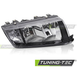 HEADLIGHT BLACK RIGHT SIDE TYC fits SKODA FABIA 00-07
