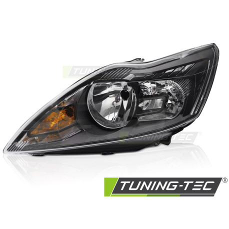 Lighting HEADLIGHT BLACK LEFT SIDE TYC fits FORD FOCUS MK2 08-10 | races-shop.com