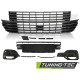 Body kit and visual accessories GRILLE W/BUMPER ELEMENT GLOSSY BLACK fits VW T6.1 20- | races-shop.com