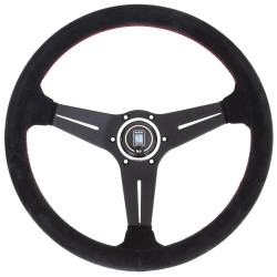 Nardi Deep Corn Steering Wheel, Suede, 75mm Dish, 350mm
