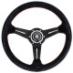 steering wheels Nardi Deep Corn Steering Wheel, Suede, 50mm Dish, 330mm | races-shop.com
