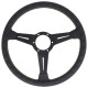 steering wheels Nardi Classic ND36 Steering Wheel, leather, 40mm Dish, black/black | races-shop.com