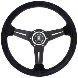 Nardi Classic ND33 Steering Wheel, Suede, 40mm Dish