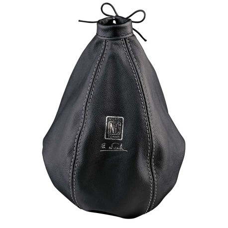 Shifter knobs Nardi Gear Gaiter, black leather | races-shop.com