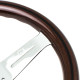 steering wheels Nardi Classic ND33 Steering Wheel, Wood, 40mm Dish, chrome spokes | races-shop.com