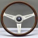 steering wheels Nardi Classic ND36 Steering Wheel, Wood, 40mm Dish (Large Hub) | races-shop.com