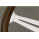 steering wheels Nardi Classic ND36 Steering Wheel, Wood, 40mm Dish (Large Hub), black wood inlay | races-shop.com