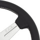 steering wheels Nardi Classic ND33 Steering Wheel, leather, 40mm Dish, satin spokes | races-shop.com
