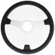 steering wheels Nardi Classic ND36 Steering Wheel, leather, 40mm Dish, black/satin | races-shop.com