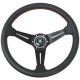 steering wheels Nardi Classic ND36 Steering Wheel, leather, 40mm Dish, perforated/black | races-shop.com