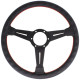 steering wheels Nardi Classic ND36 Steering Wheel, leather, 40mm Dish, perforated/black | races-shop.com
