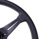steering wheels Nardi Deep Corn Steering Wheel, leather, Italia Stitching, 75mm Dish, 350mm | races-shop.com
