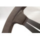 steering wheels Nardi Deep Corn Steering Wheel, Brown Leather, Grey Spokes, Brown Stitching, 75mm Dish, 350mm | races-shop.com