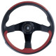steering wheels Nardi Leader Steering Wheel, Red Leather, 350mm | races-shop.com