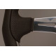 steering wheels 3 spoke steering wheel Nardi Kallista, 350mm, leather, chrome trim, flat, black/chrome | races-shop.com