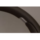 steering wheels 3 spoke steering wheel Nardi Kallista, 350mm, leather, chrome trim, flat, black/chrome | races-shop.com