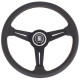 steering wheels Nardi Classic ND34 Steering Wheel, 40mm Dish, black spokes, black leather | races-shop.com